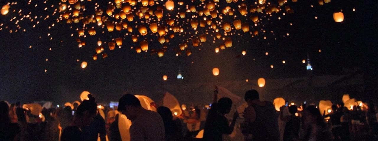 Taiwan Sky Lantern Festival