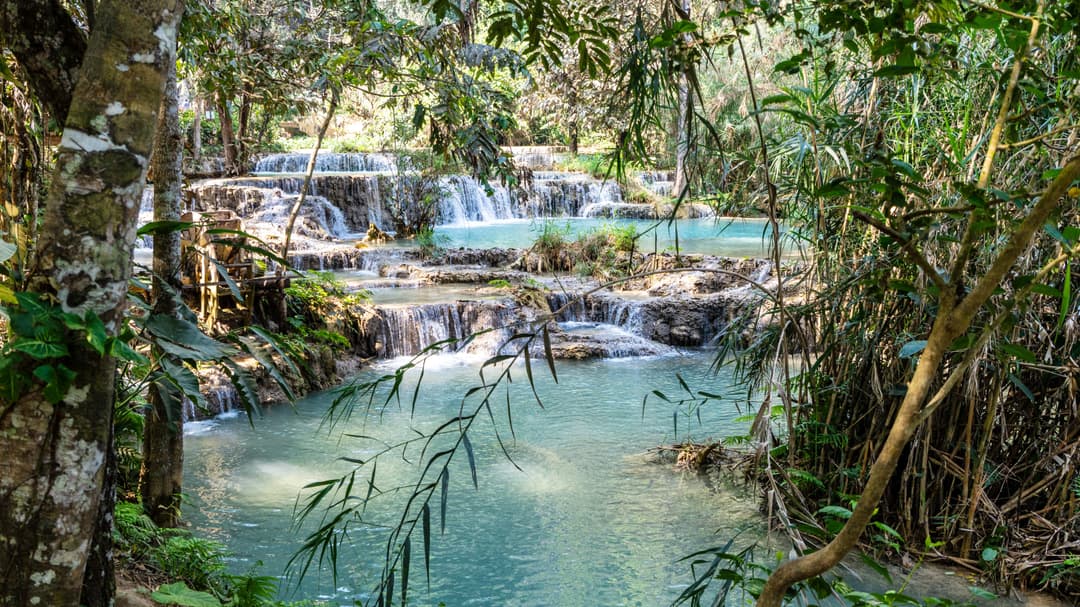 Tat Kuang Si Waterfalls, Laos